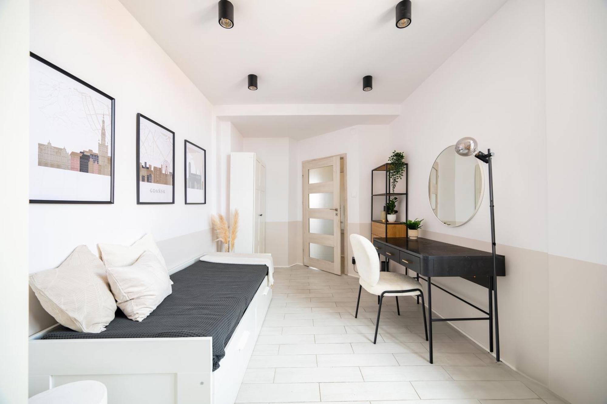Stunning Apartment With Balcony Gdańsk Eksteriør billede