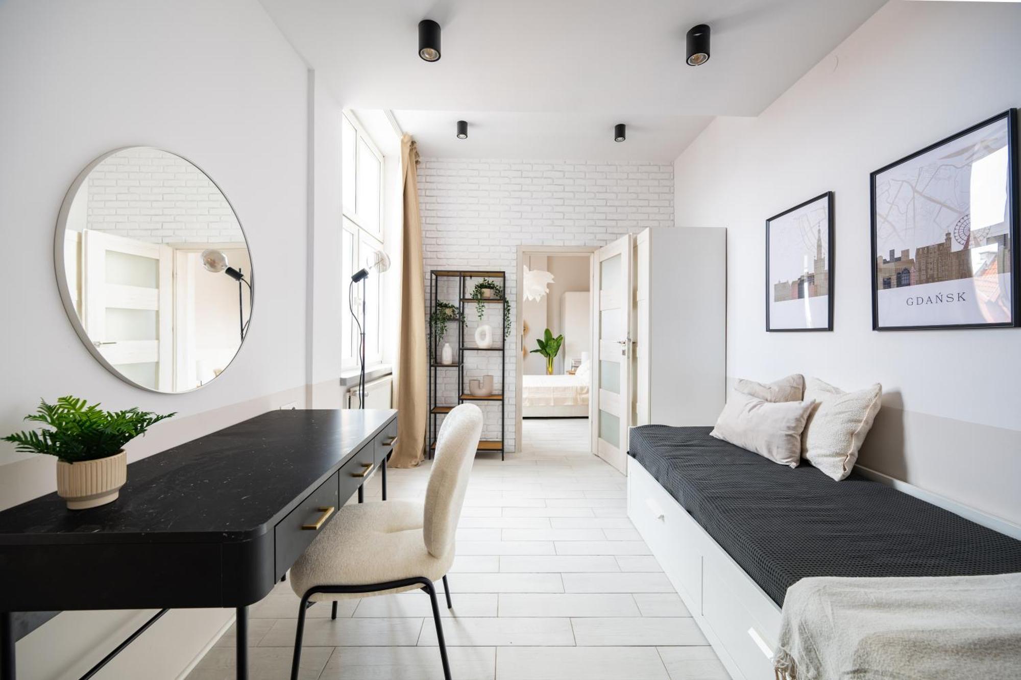 Stunning Apartment With Balcony Gdańsk Eksteriør billede